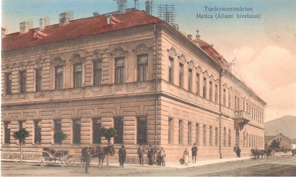 The First Building of Matica Slovenská